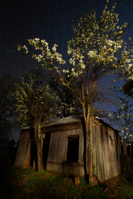 Boyanup Ruin Lightpainting 2AM-29856_30D