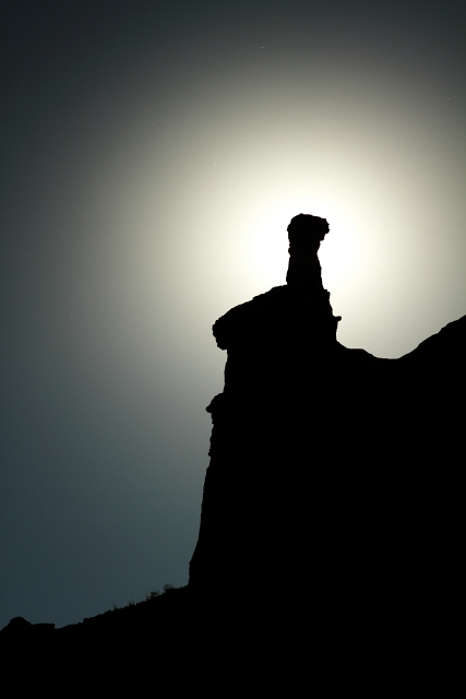 Hoodoo at Capital Peak - Palo Duro Canyon 2AM-114814_7D_blog